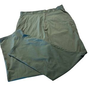Army Green TravelSmith pants perfect at home or traveling